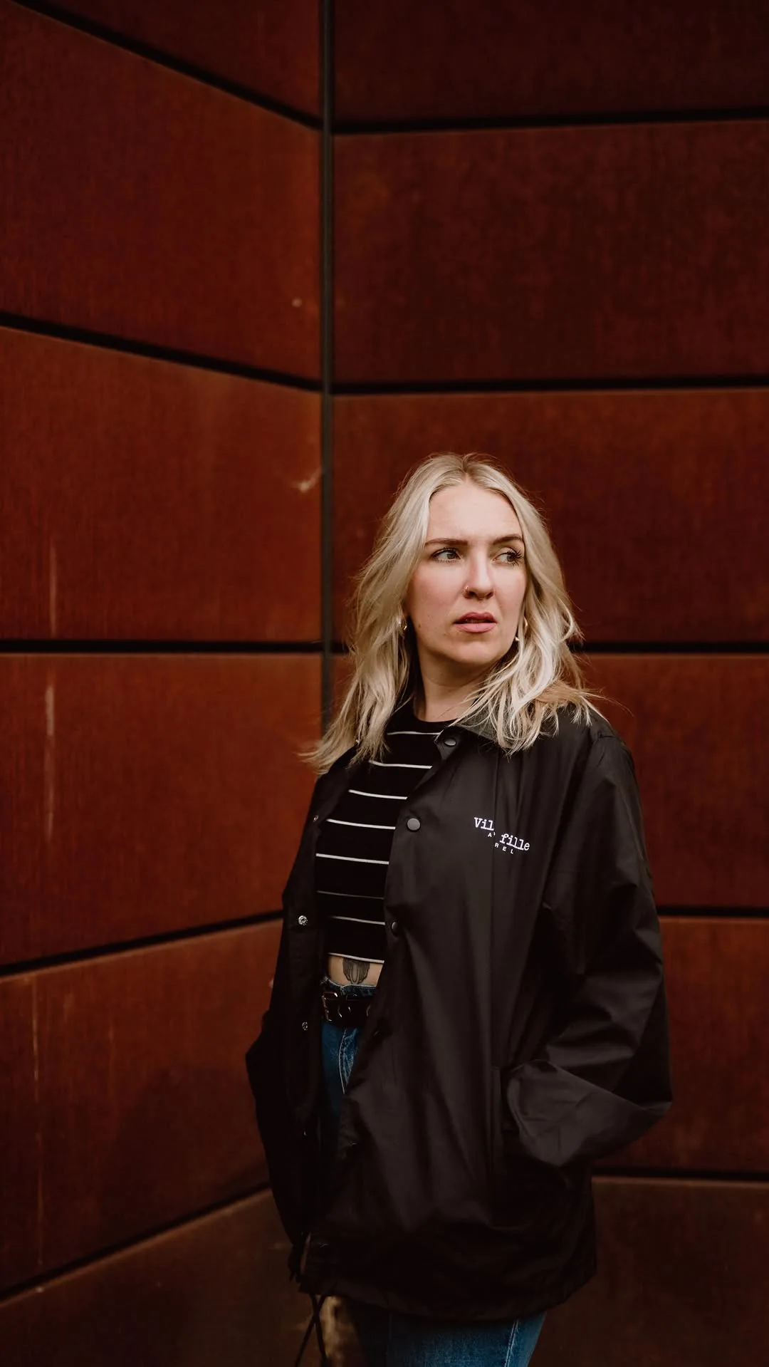Coach Jacket noire Vilaine fille
